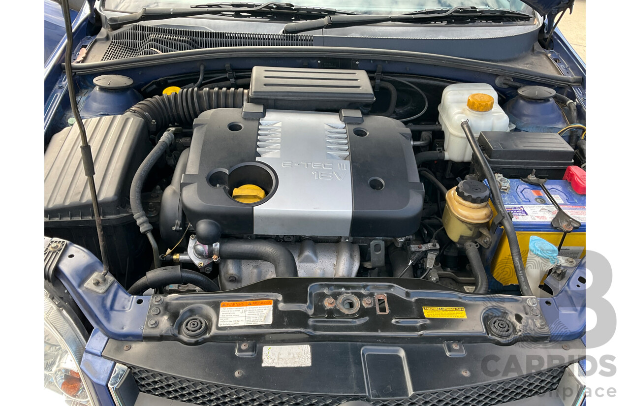 2/2008 Holden Viva  JF MY08 UPGRADE 4d Wagon Blue 1.8L