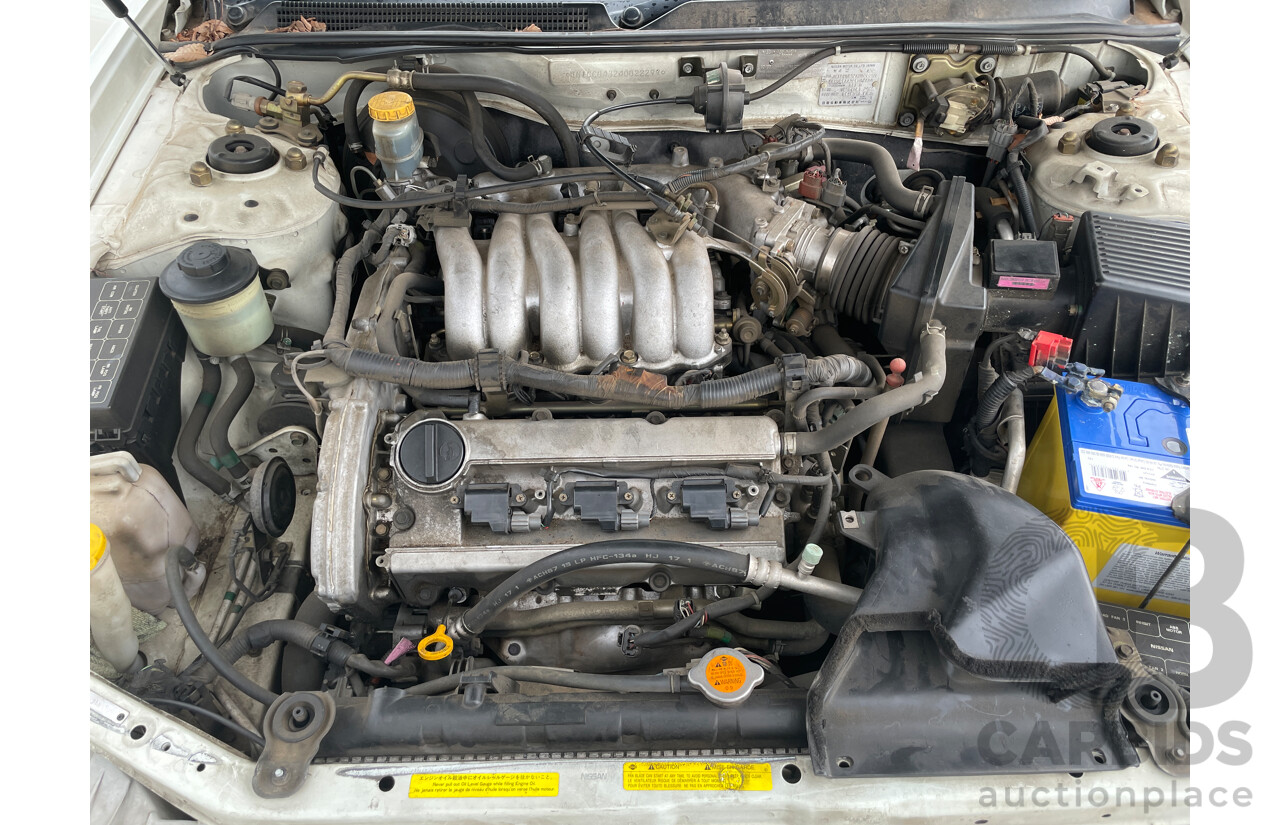 3/1999 Nissan Maxima 30S Touring A32 4d Sedan White 3.0L