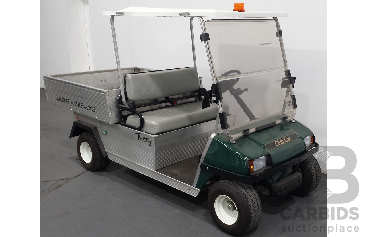 Club Car Turf 2 Carryall Electric Cart