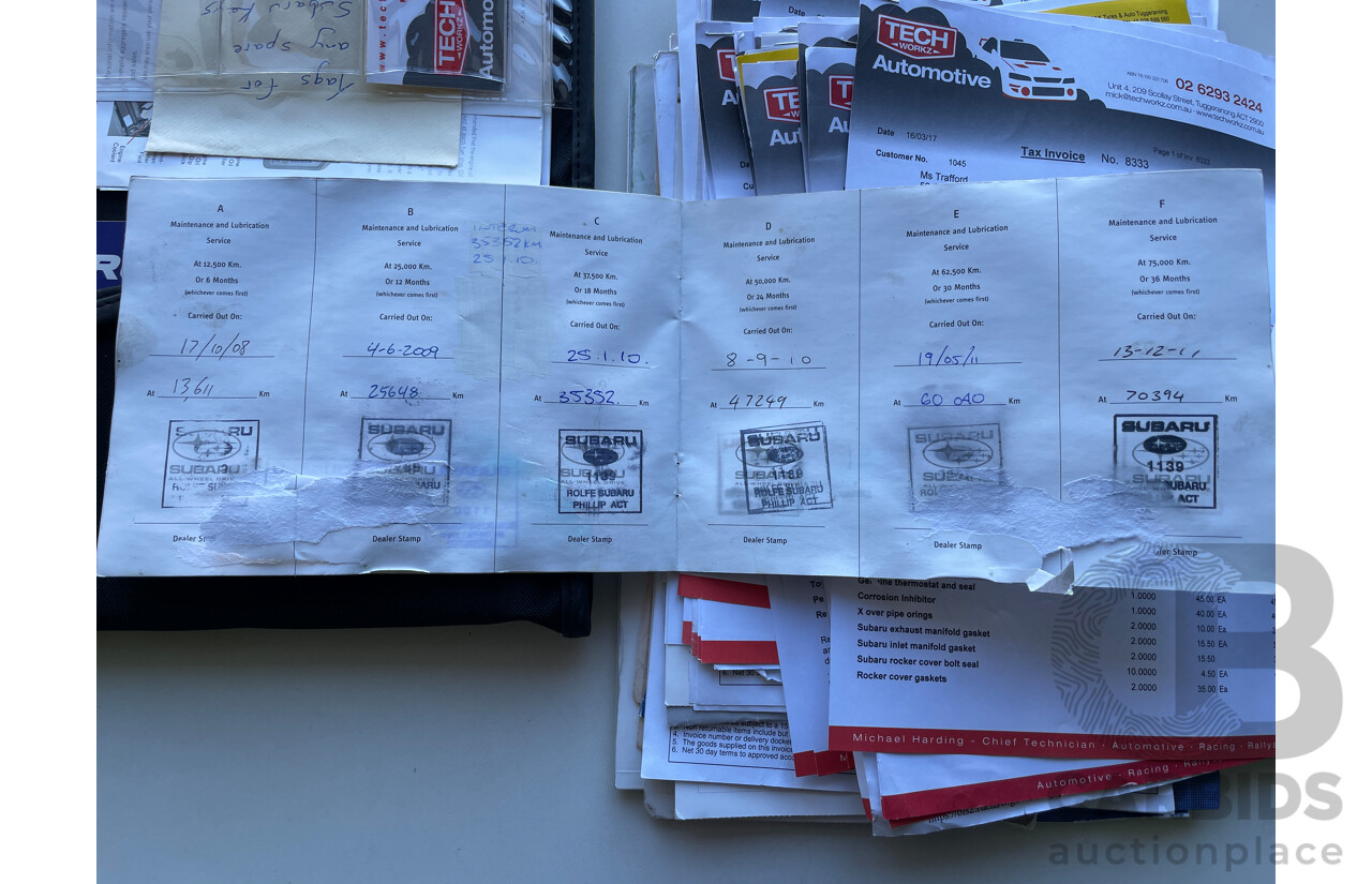 10/2007 Subaru Forester XS MY08 4d Wagon Gold 2.5L