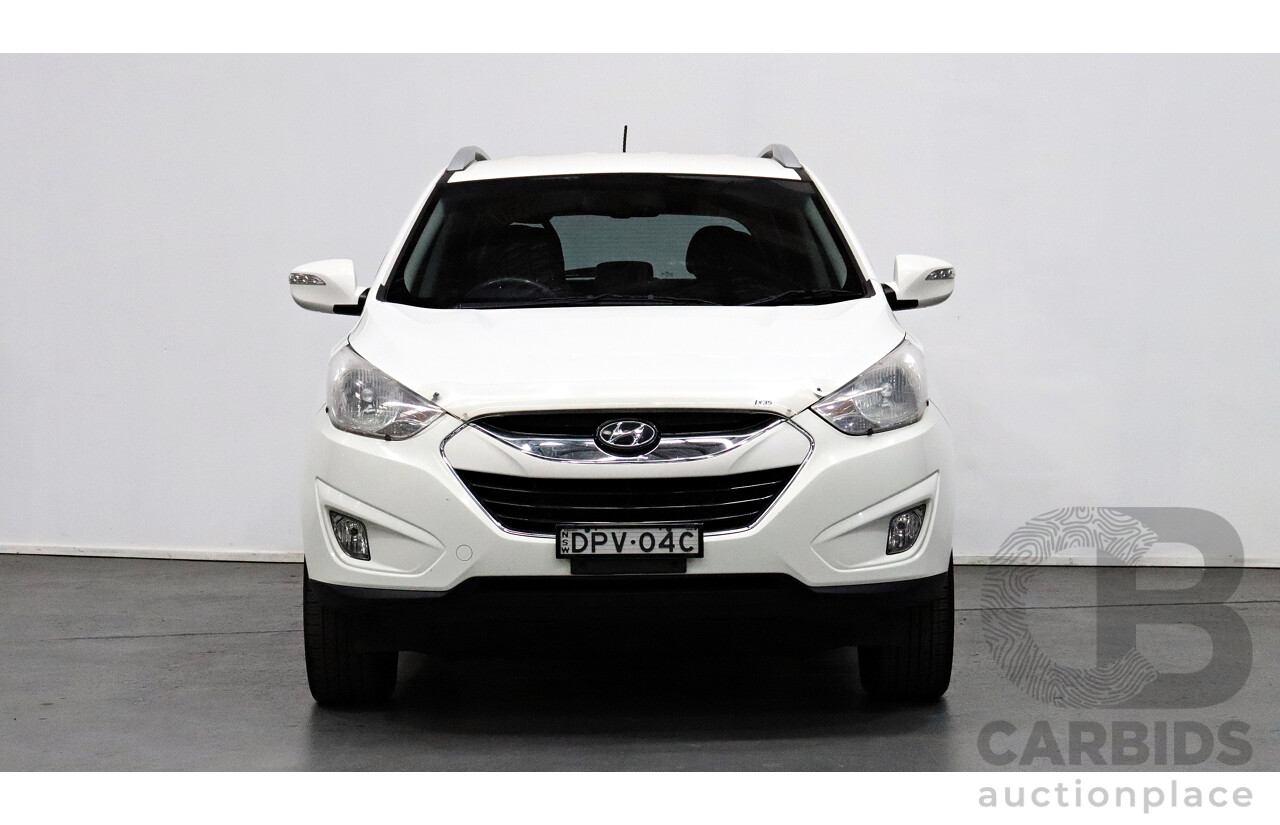 5/2013 Hyundai Ix35 Elite (fwd) LM MY13 4d Wagon White 2.0L