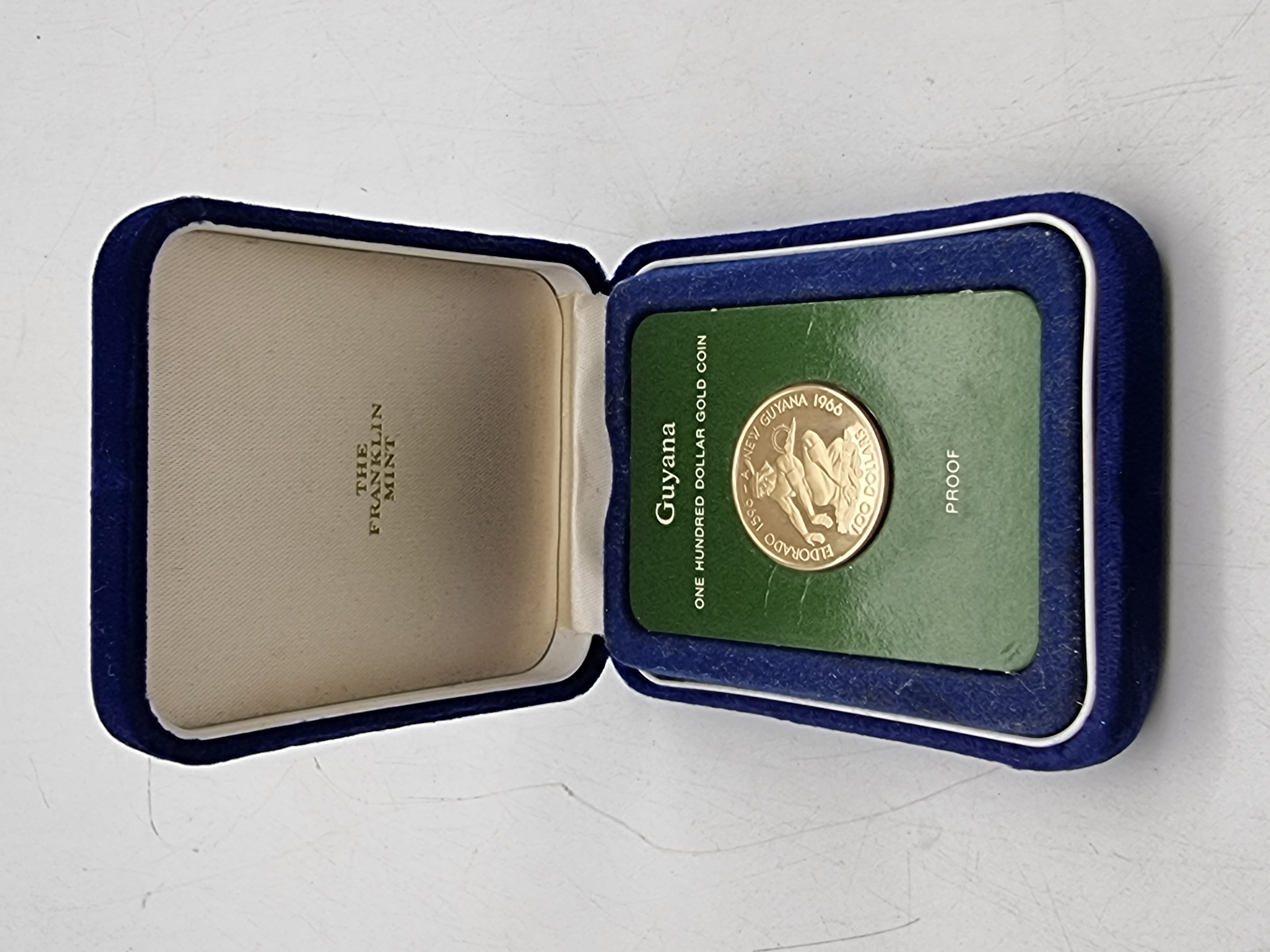 1976 Guyana $100 Gold Proof Coin - Lot 1452528 | ALLBIDS