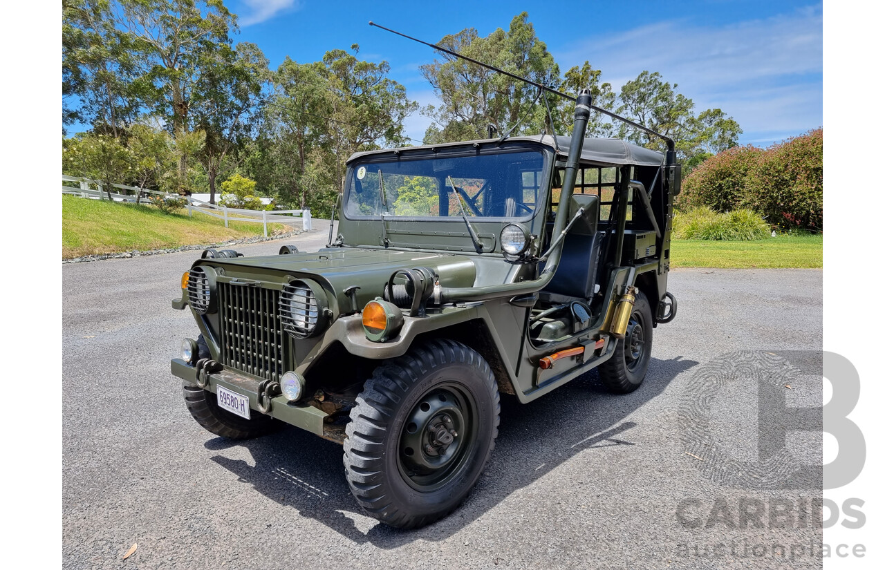 Ex-Vietnam War 1973 Ford 4x4 M151A2 Military Utility Tactical Truck (MUTT)