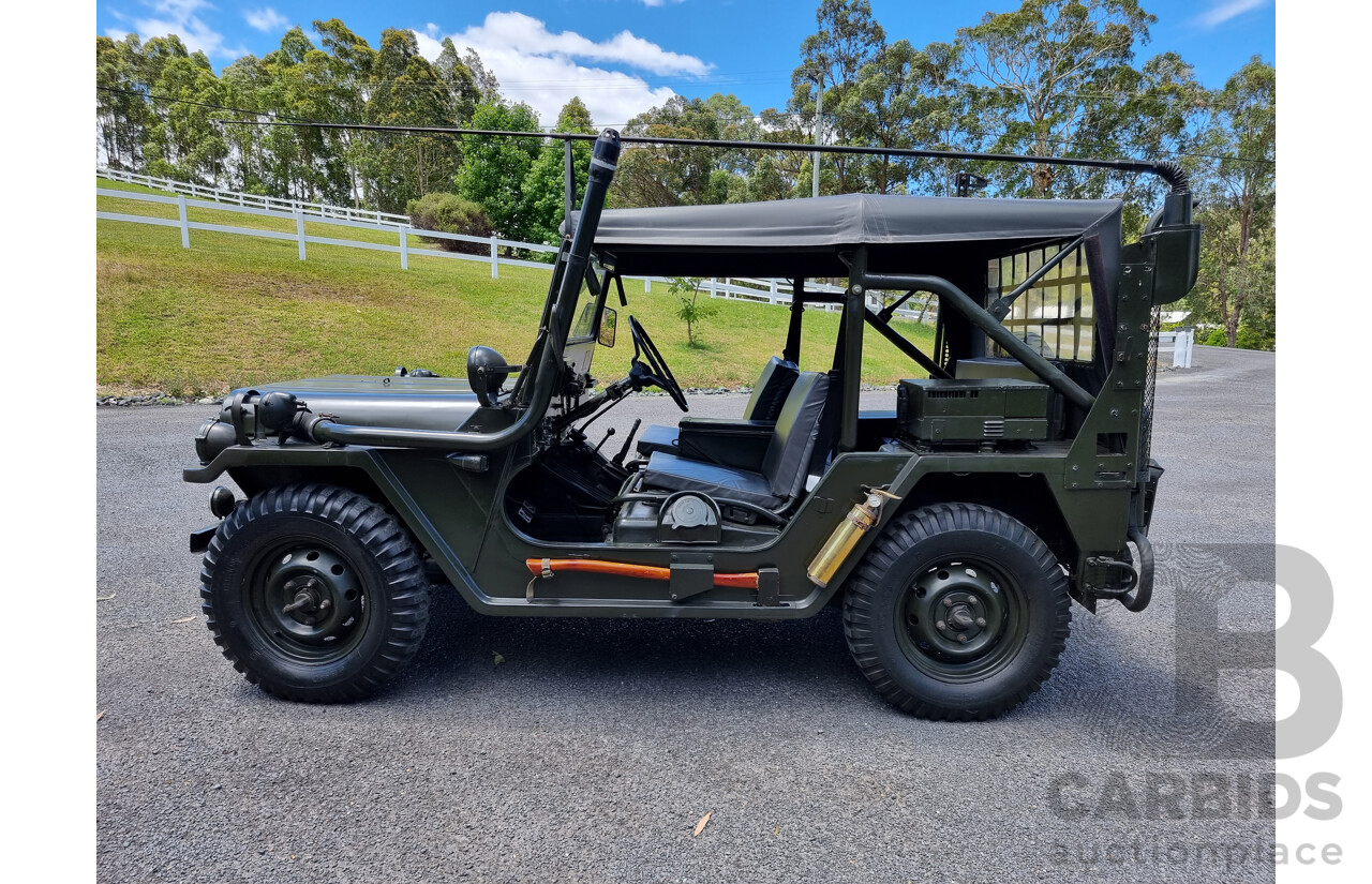 Ex-Vietnam War 1973 Ford 4x4 M151A2 Military Utility Tactical Truck (MUTT)