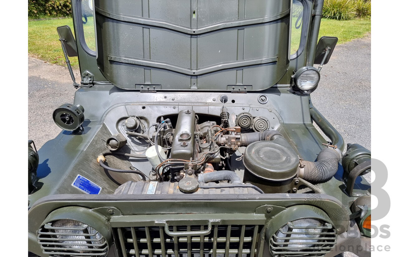 Ex-Vietnam War 1973 Ford 4x4 M151A2 Military Utility Tactical Truck (MUTT)