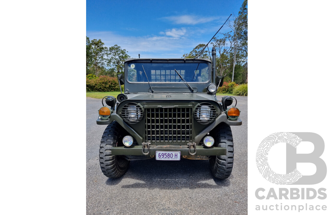 Ex-Vietnam War 1973 Ford 4x4 M151A2 Military Utility Tactical Truck (MUTT)