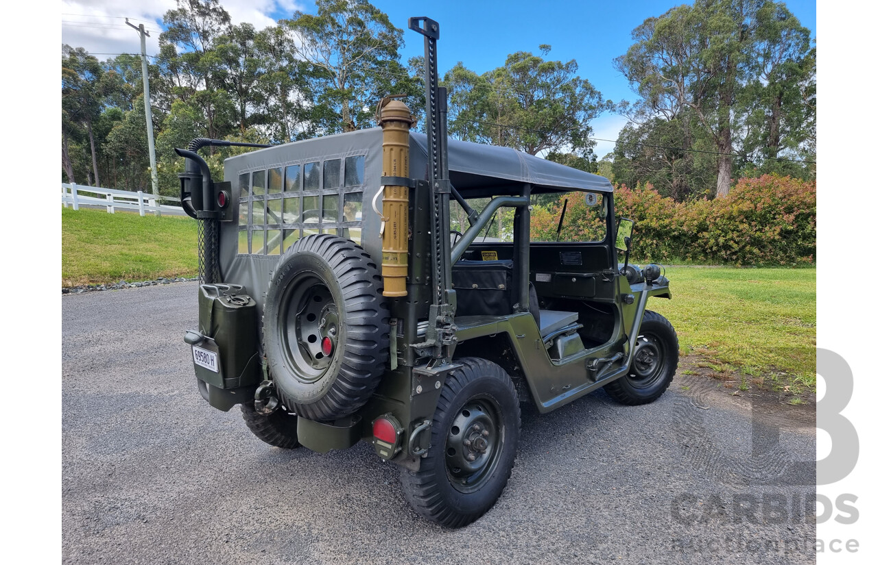 Ex-Vietnam War 1973 Ford 4x4 M151A2 Military Utility Tactical Truck (MUTT)