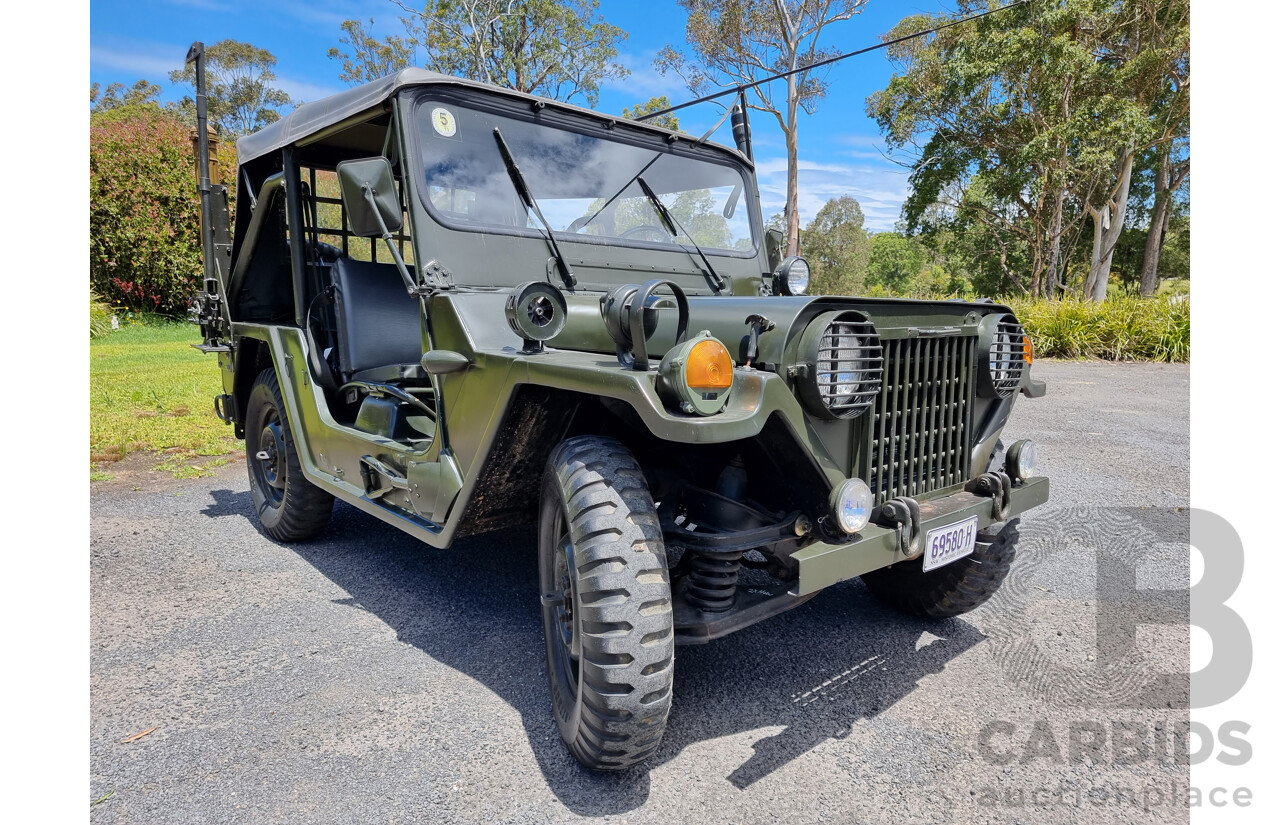 Ex-Vietnam War 1973 Ford 4x4 M151A2 Military Utility Tactical Truck (MUTT)
