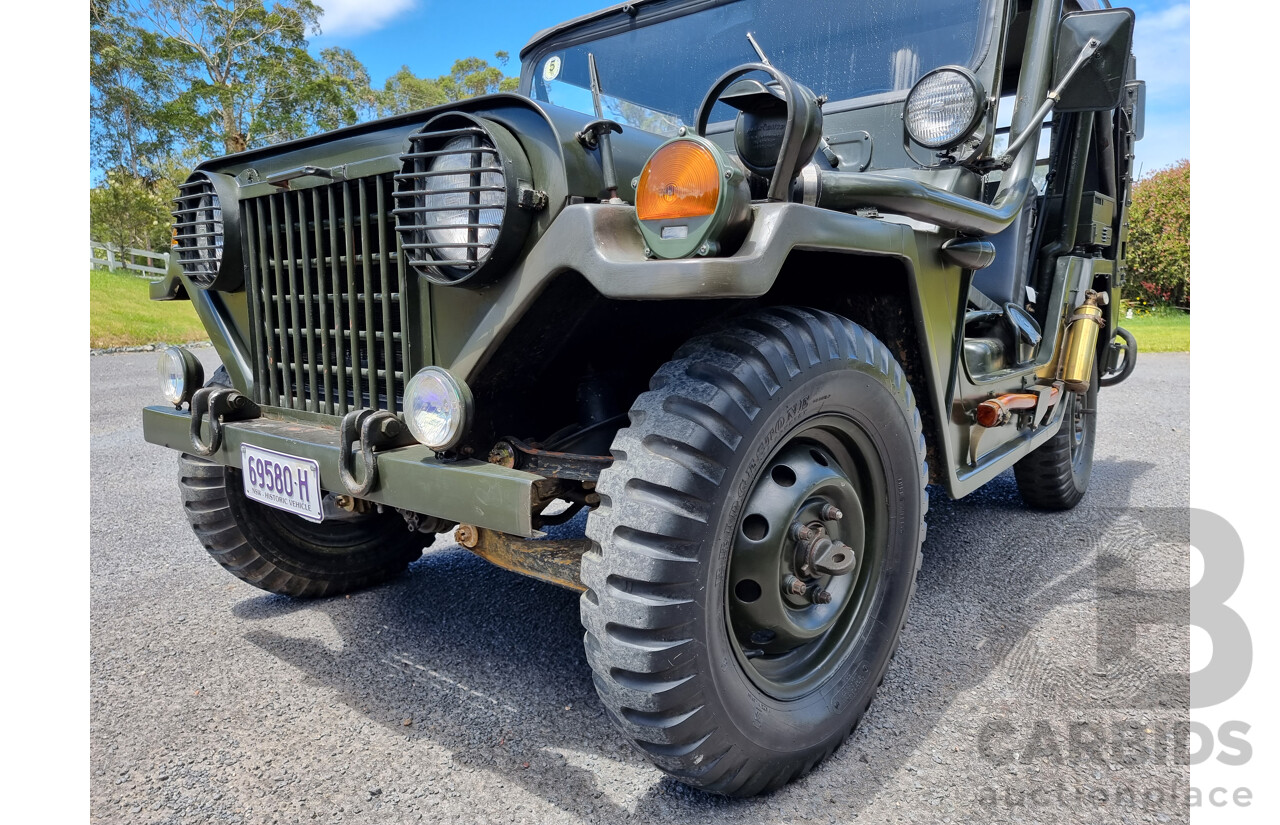 Ex-Vietnam War 1973 Ford 4x4 M151A2 Military Utility Tactical Truck (MUTT)