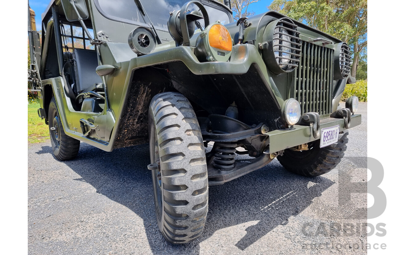 Ex-Vietnam War 1973 Ford 4x4 M151A2 Military Utility Tactical Truck (MUTT)