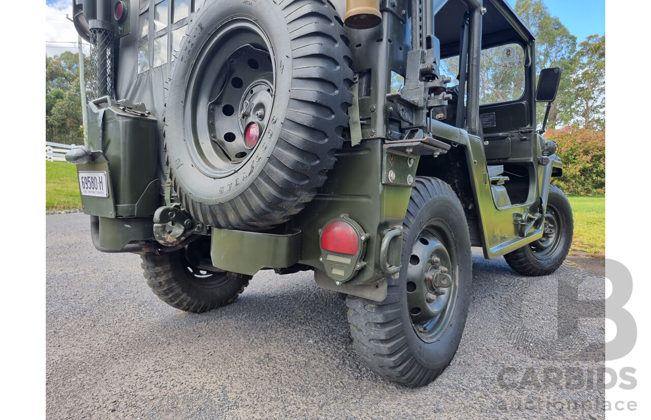 Ex-Vietnam War 1973 Ford 4x4 M151A2 Military Utility Tactical Truck (MUTT)