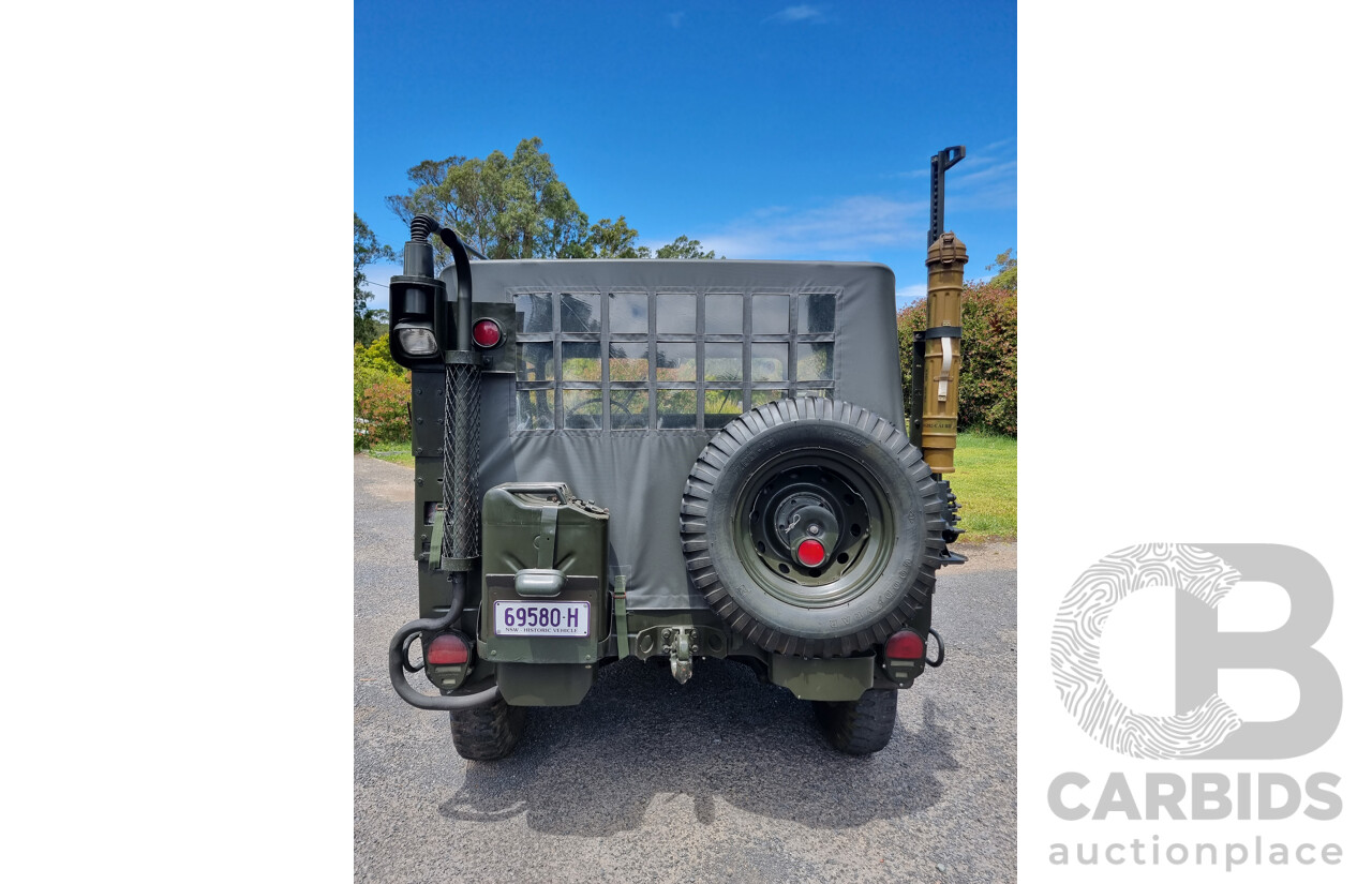 Ex-Vietnam War 1973 Ford 4x4 M151A2 Military Utility Tactical Truck (MUTT)