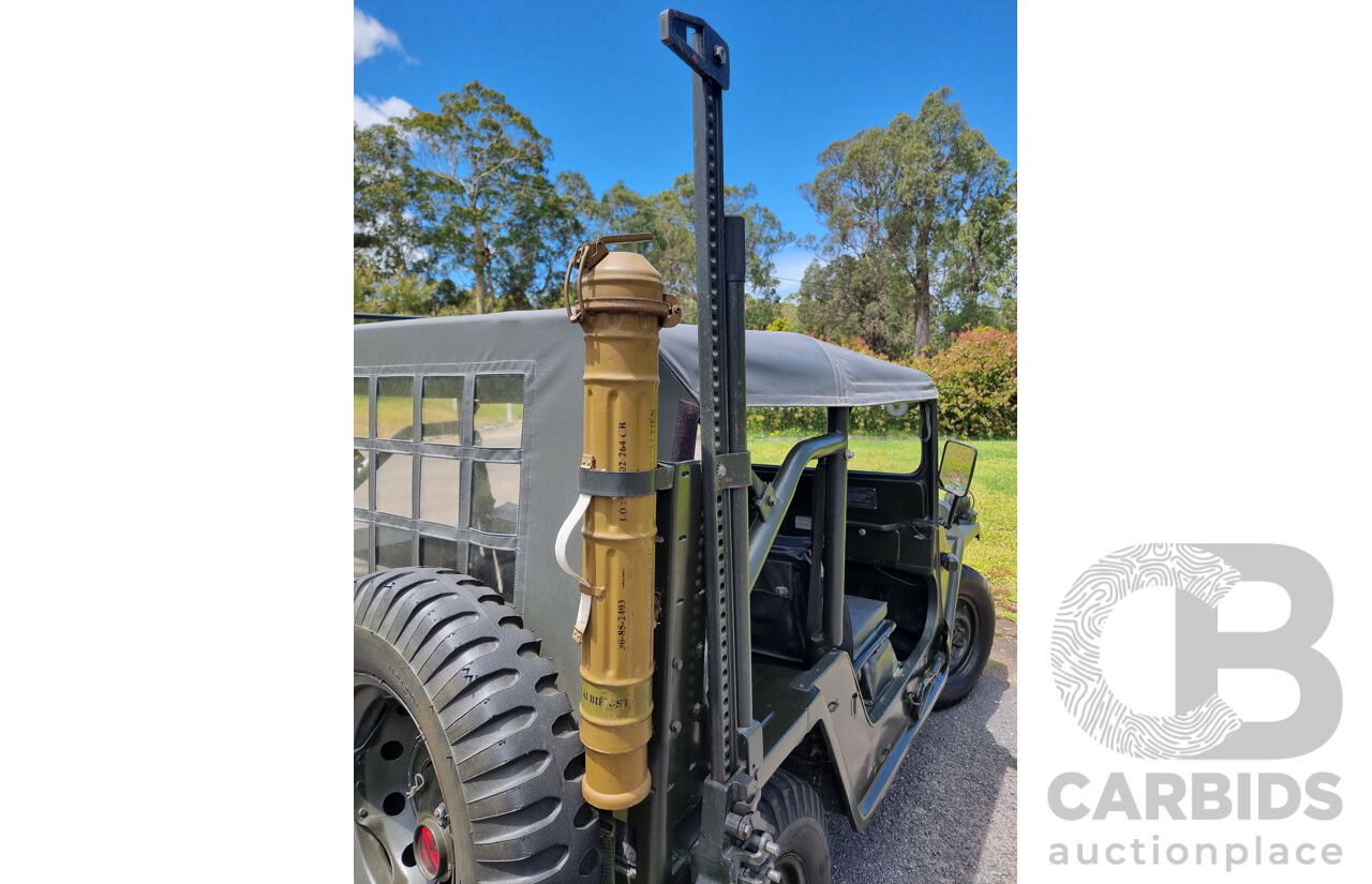 Ex-Vietnam War 1973 Ford 4x4 M151A2 Military Utility Tactical Truck (MUTT)