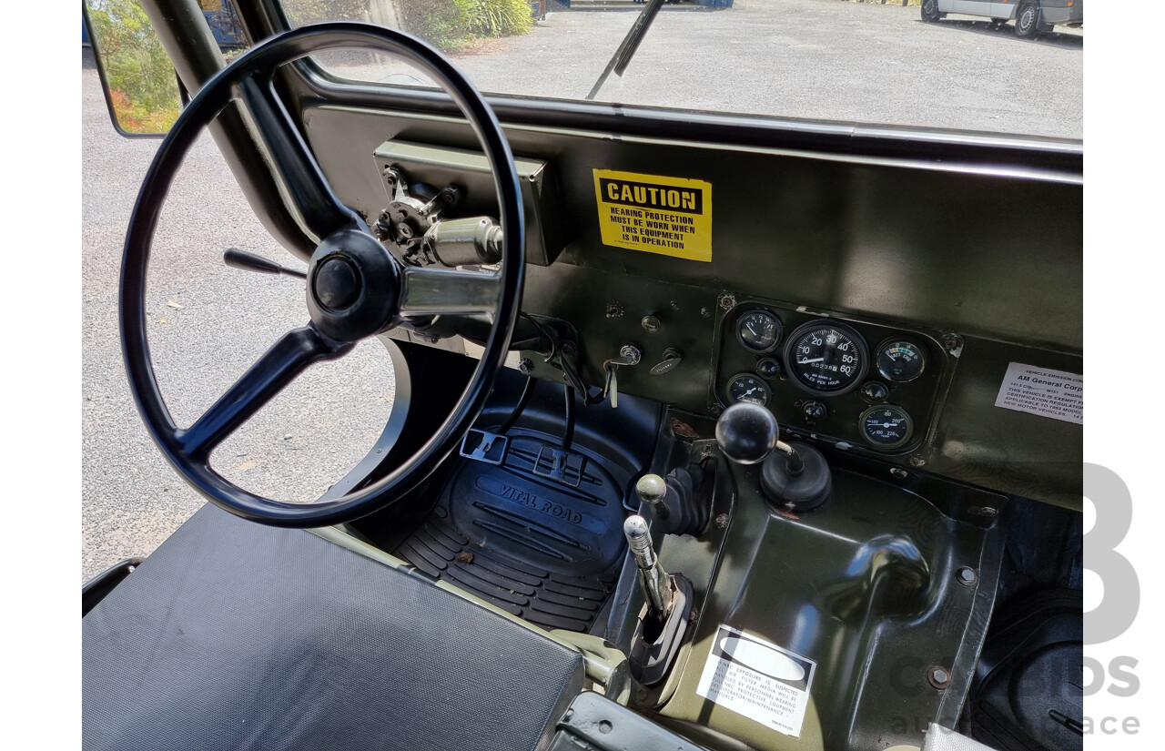 Ex-Vietnam War 1973 Ford 4x4 M151A2 Military Utility Tactical Truck (MUTT)