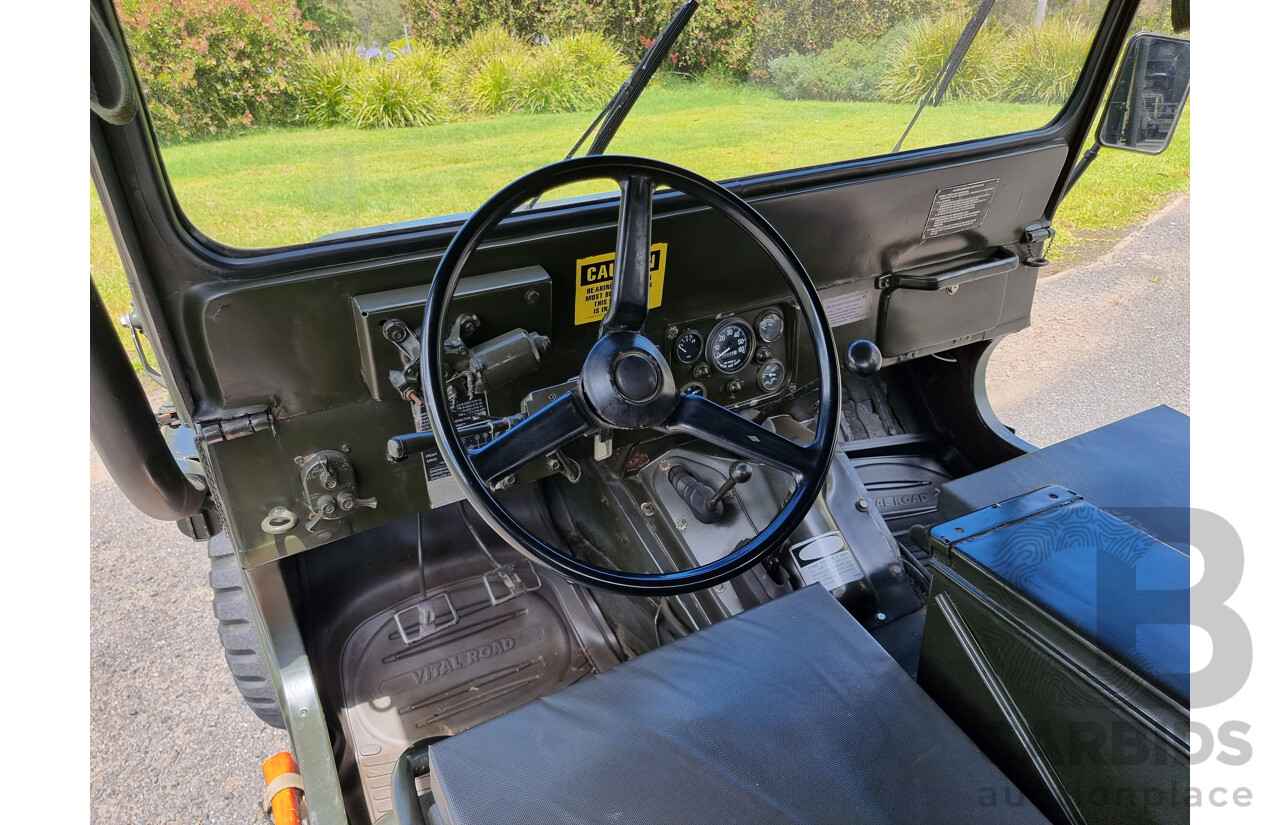 Ex-Vietnam War 1973 Ford 4x4 M151A2 Military Utility Tactical Truck (MUTT)