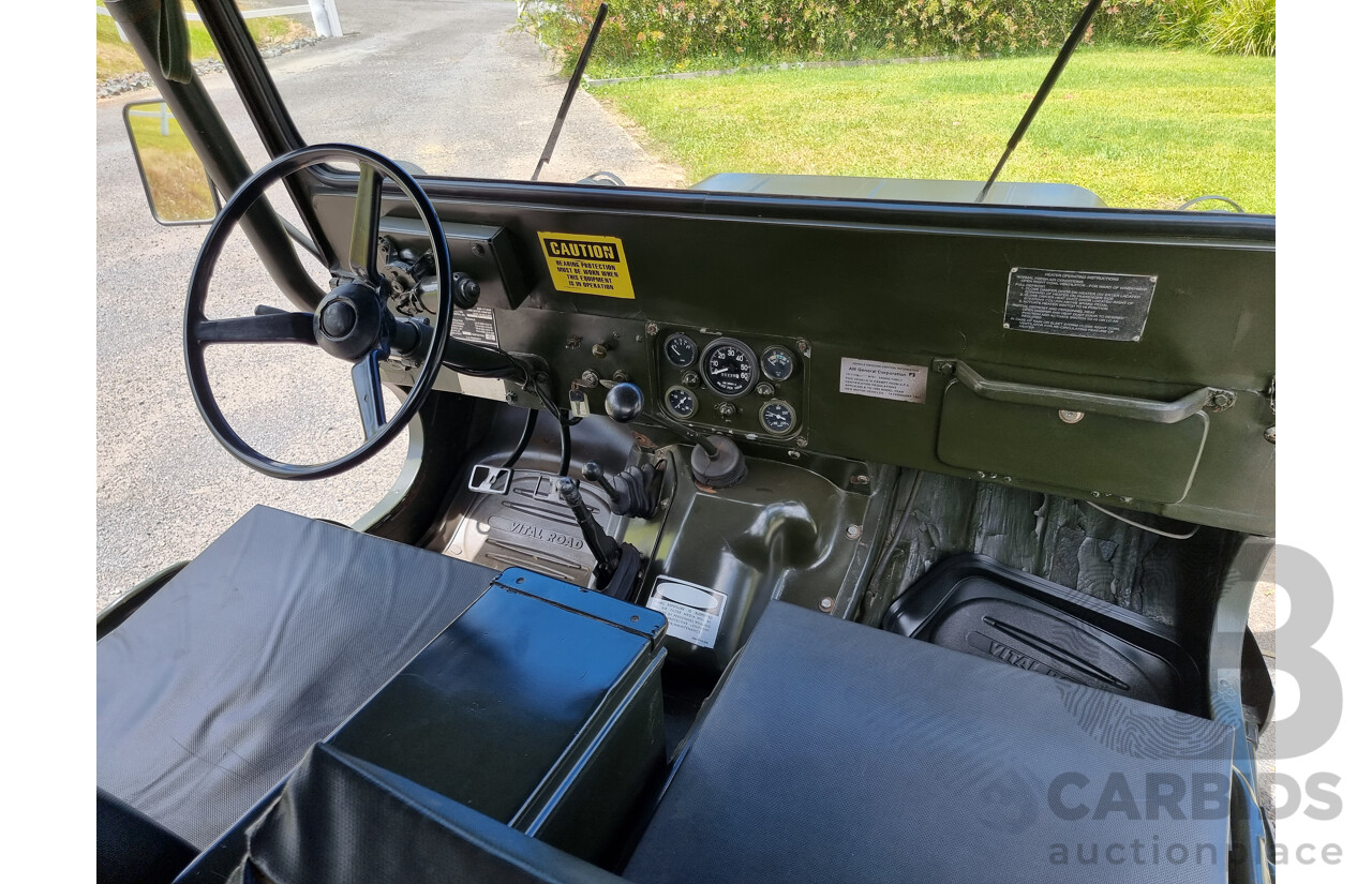 Ex-Vietnam War 1973 Ford 4x4 M151A2 Military Utility Tactical Truck (MUTT)