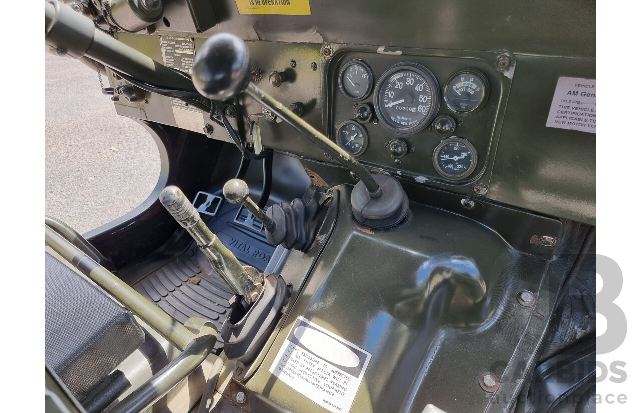 Ex-Vietnam War 1973 Ford 4x4 M151A2 Military Utility Tactical Truck (MUTT)