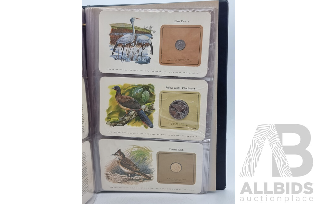 Bird Coins of the World - Commissioned by the International Council for Bird Preservation - Issued by the Franklin Mint