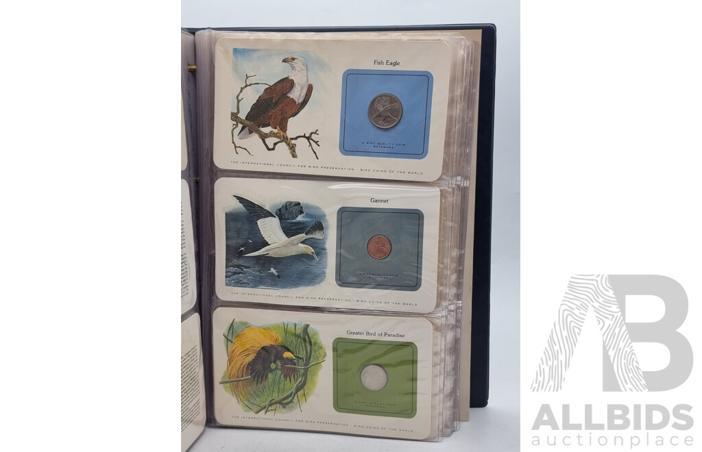 Bird Coins of the World - Commissioned by the International Council for Bird Preservation - Issued by the Franklin Mint