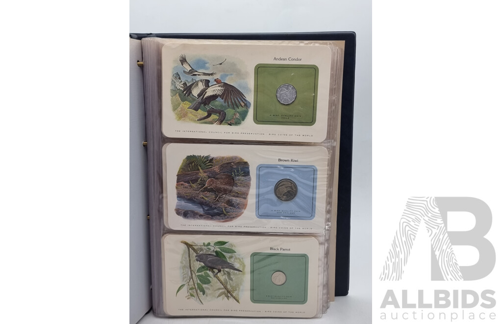 Bird Coins of the World - Commissioned by the International Council for Bird Preservation - Issued by the Franklin Mint