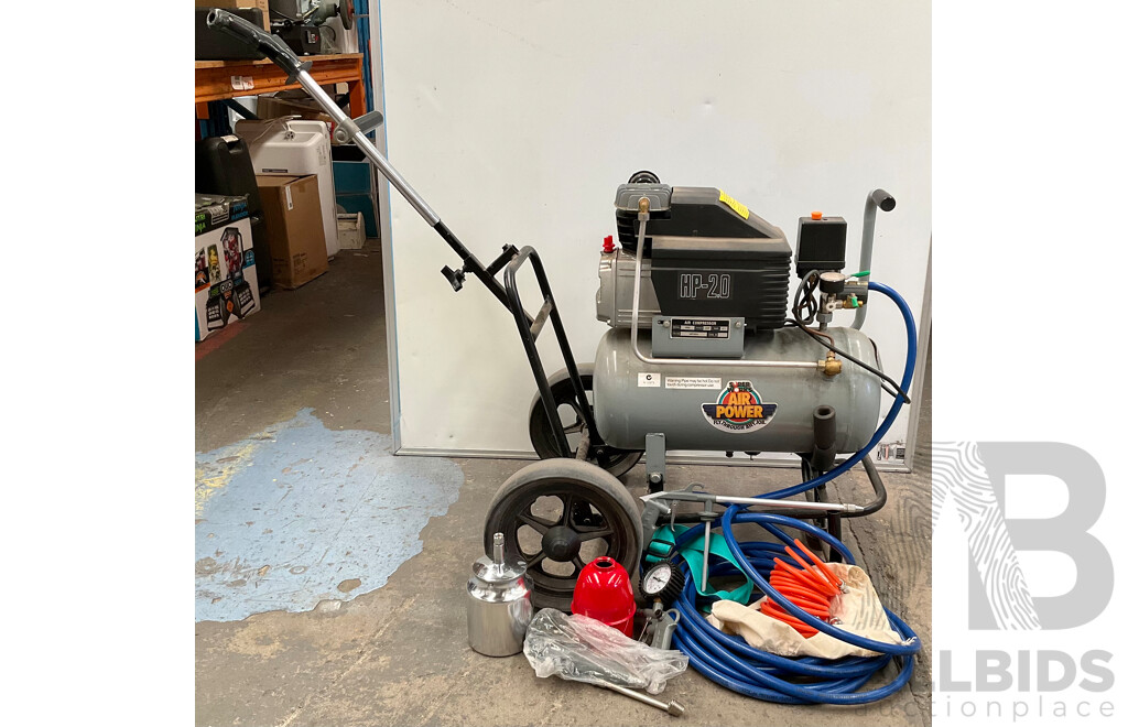 Super Works Air Power 2HDD 21L Air Compressor