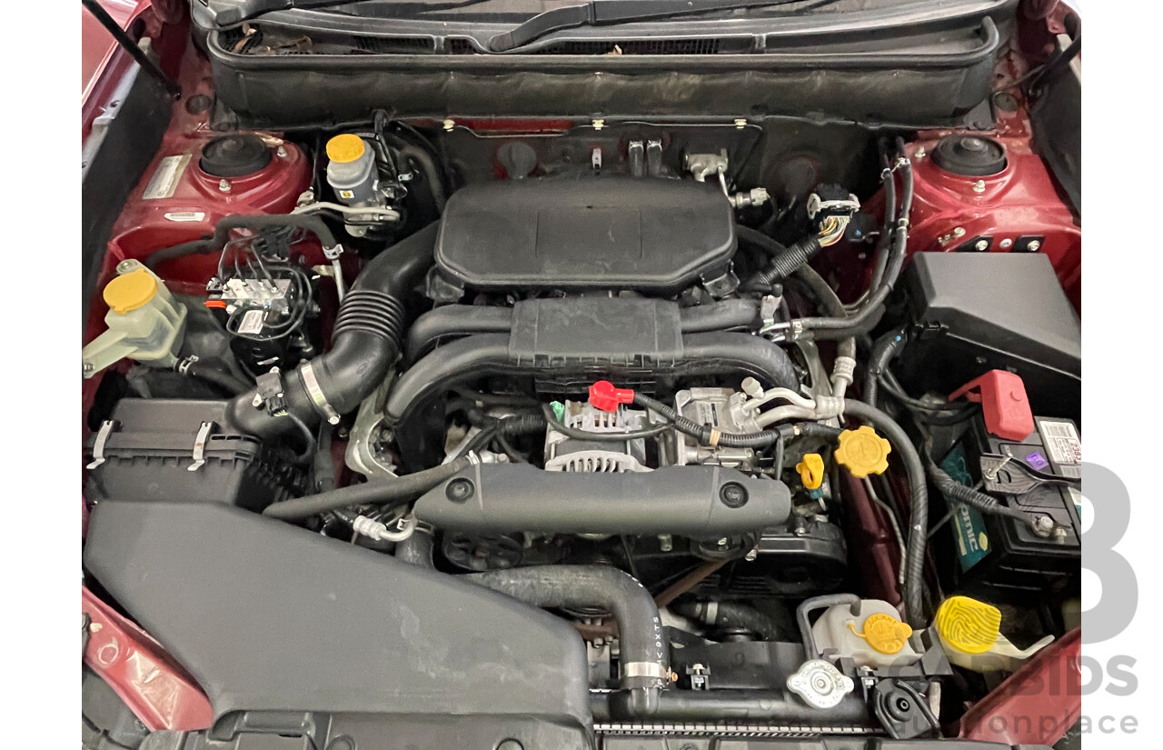 1/2009 Subaru Liberty 2.5i MY10 4d Sedan Maroon 2.5L