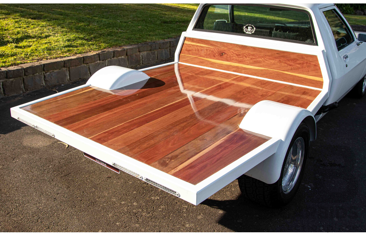 2/1974 Holden HQ 1 Tonne Tray Back White 5.0L V8