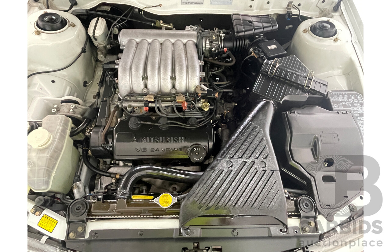9/1999 Mitsubishi Magna Executive TH 4d Sedan White 3.5L