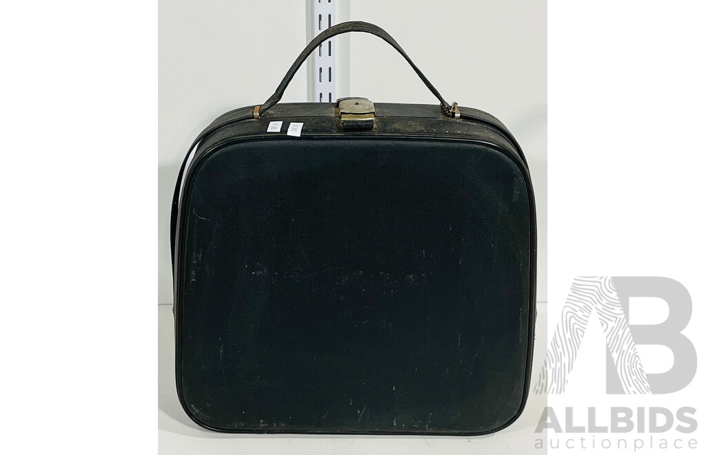 Vintage Pacific Typewriter in Original Case, With Remington Ink Reels