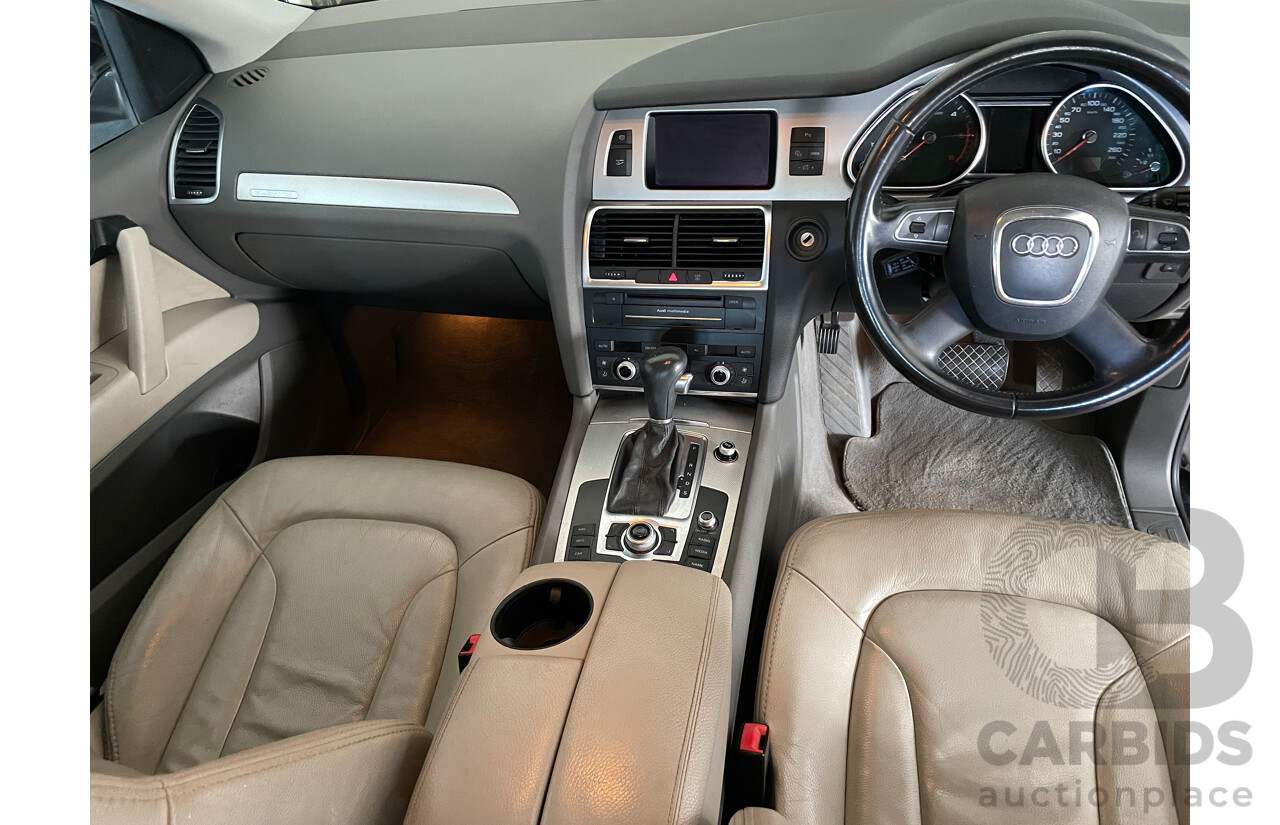9/2010 Audi Q7 3.0 TDI Quattro MY10 UPGRADE 4d Wagon Black 3.0L