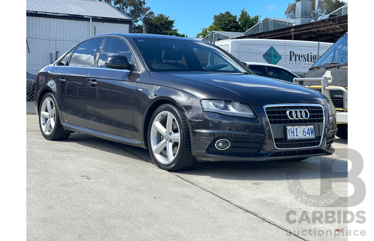 1/2009 Audi A4 2.0 TFSI B8 (8K) 4d Sedan Grey 2.0L