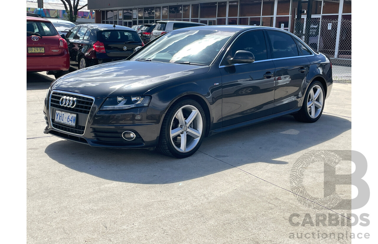 1/2009 Audi A4 2.0 TFSI B8 (8K) 4d Sedan Grey 2.0L