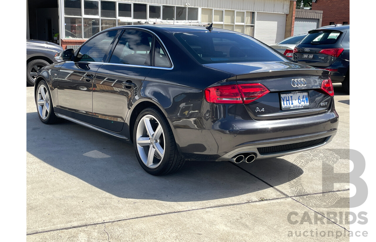 1/2009 Audi A4 2.0 TFSI B8 (8K) 4d Sedan Grey 2.0L