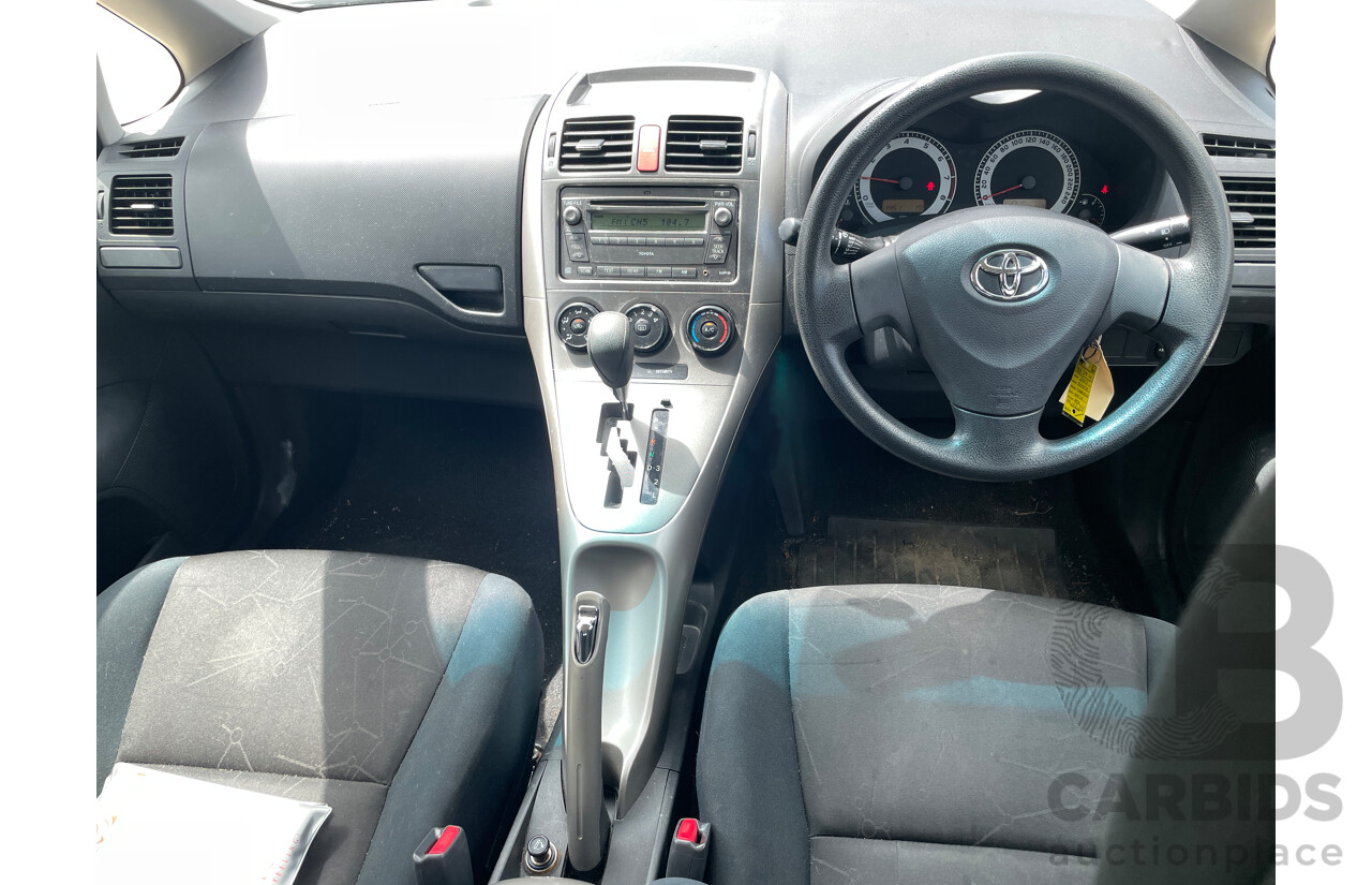 11/2007 Toyota Corolla Ascent ZRE152R 5d Hatchback Red 1.8L