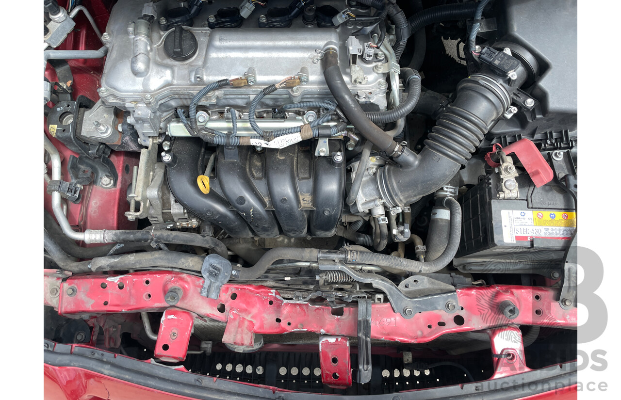 11/2007 Toyota Corolla Ascent ZRE152R 5d Hatchback Red 1.8L