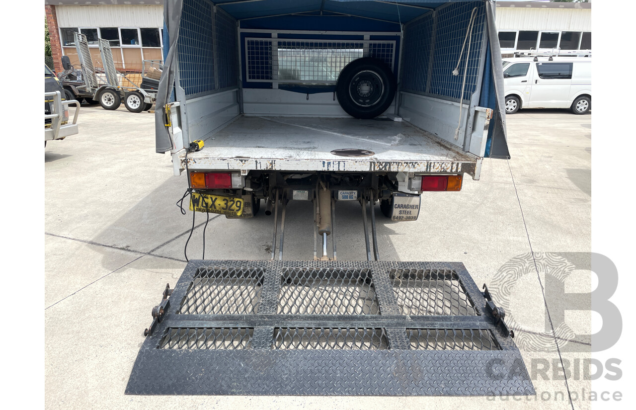 6/2004 Nissan Navara DX (4x2) D22 C/Chas White 2.4L