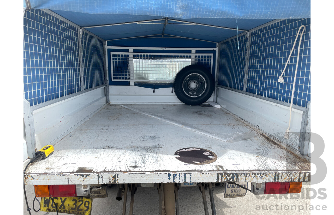 6/2004 Nissan Navara DX (4x2) D22 C/Chas White 2.4L