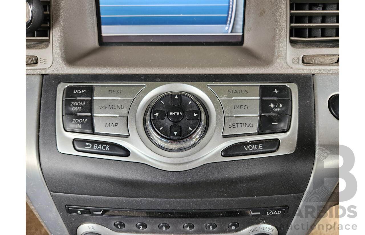 2/2011 Nissan Murano ST Z51 MY10 4d Wagon Black 3.5L