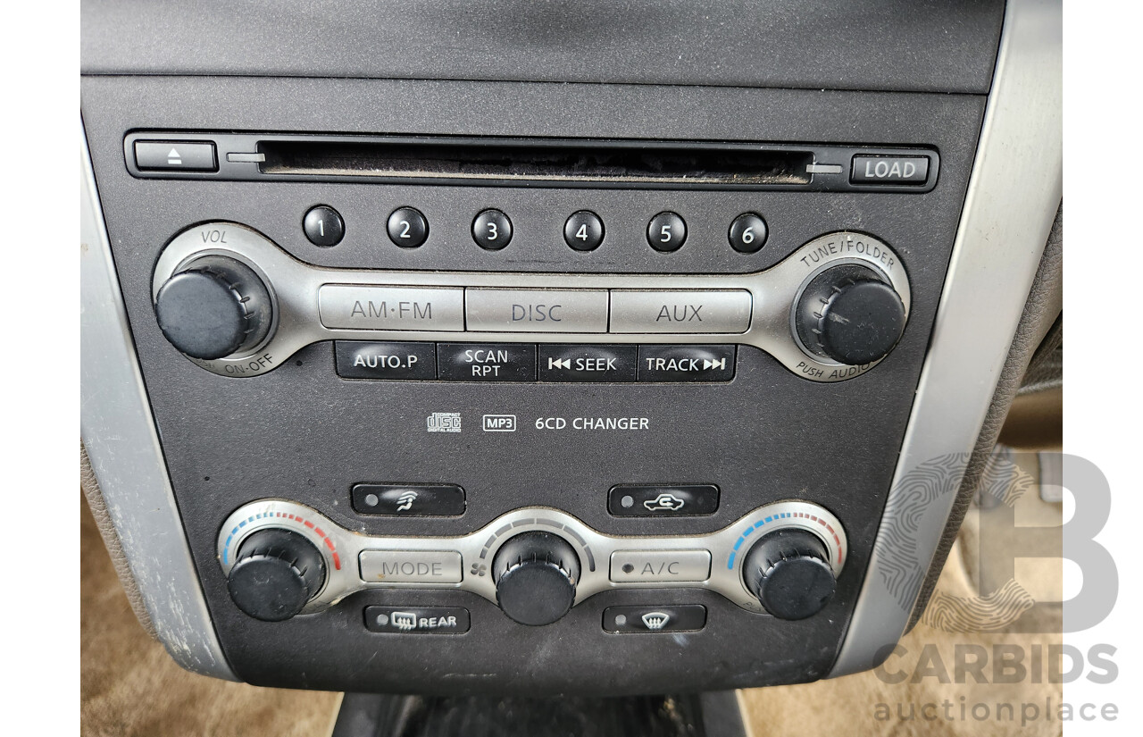 2/2011 Nissan Murano ST Z51 MY10 4d Wagon Black 3.5L