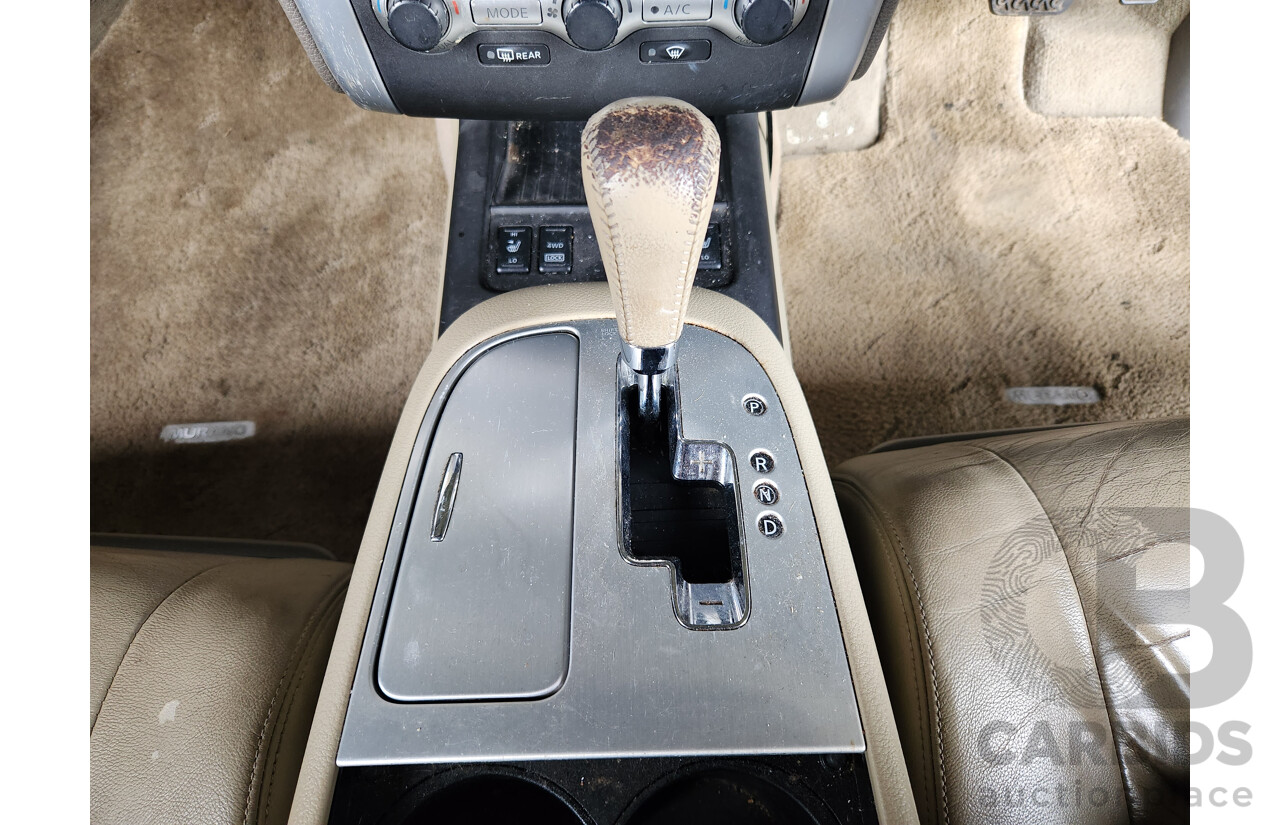 2/2011 Nissan Murano ST Z51 MY10 4d Wagon Black 3.5L