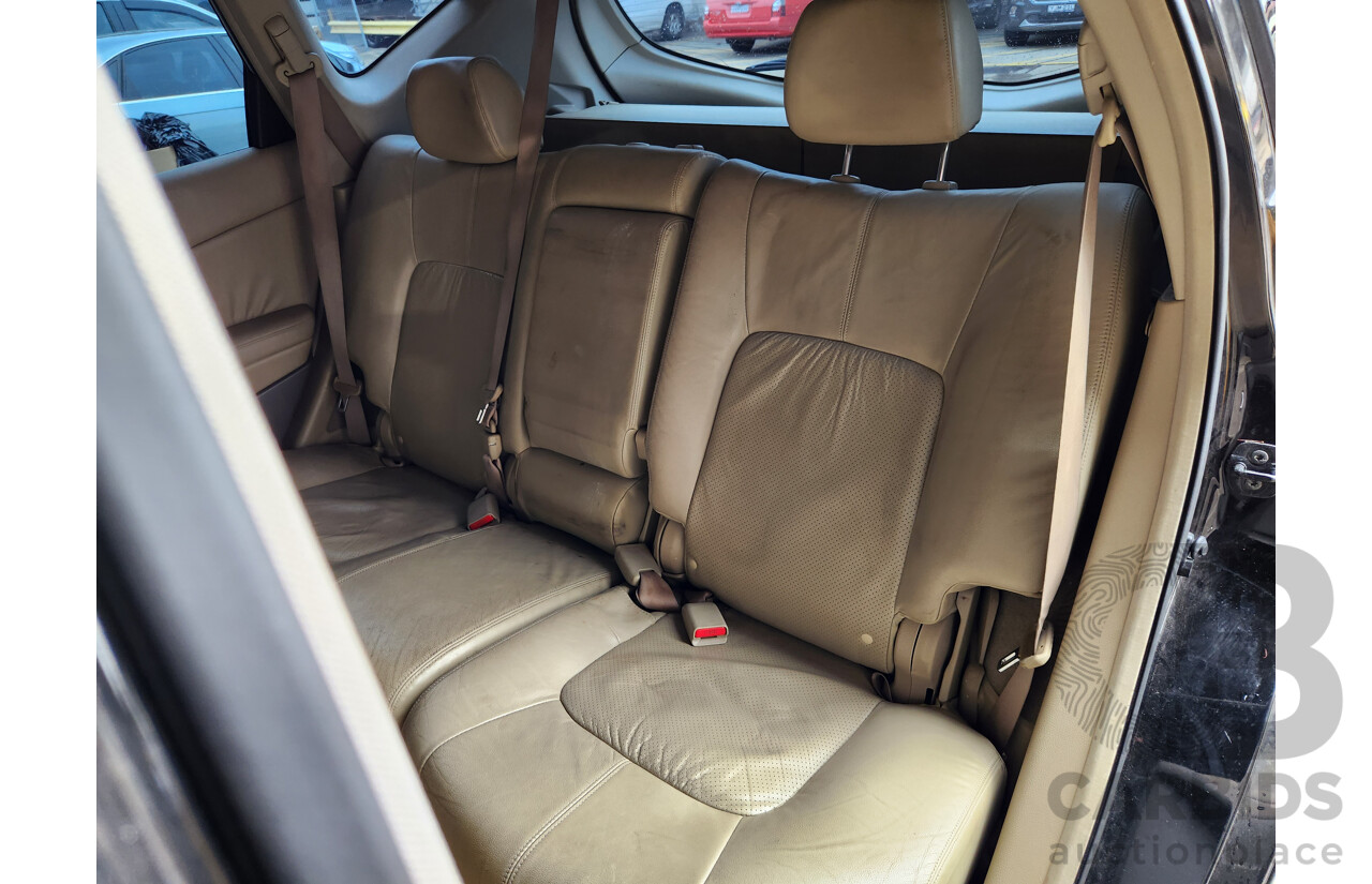 2/2011 Nissan Murano ST Z51 MY10 4d Wagon Black 3.5L