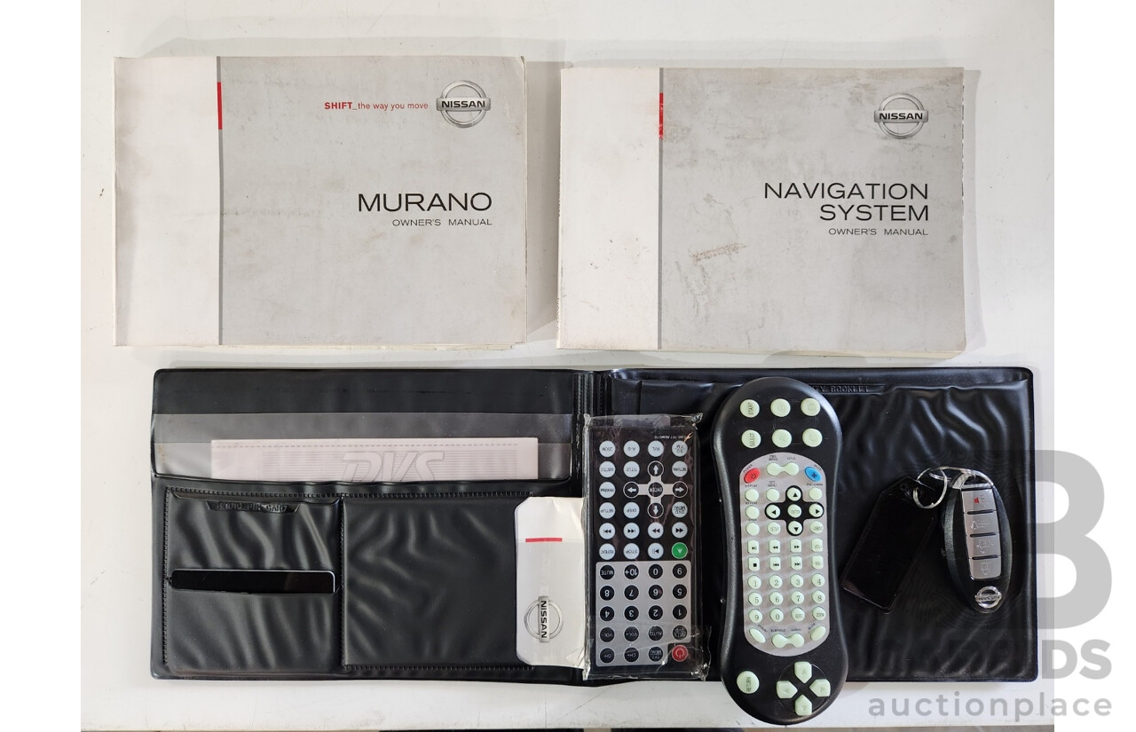 2/2011 Nissan Murano ST Z51 MY10 4d Wagon Black 3.5L