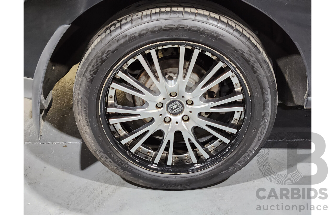 2/2011 Nissan Murano ST Z51 MY10 4d Wagon Black 3.5L