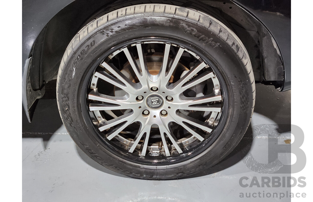 2/2011 Nissan Murano ST Z51 MY10 4d Wagon Black 3.5L