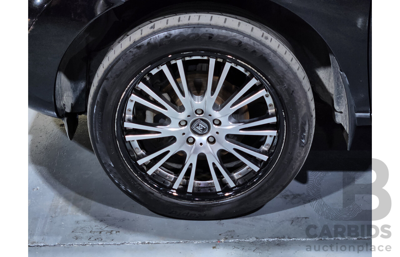 2/2011 Nissan Murano ST Z51 MY10 4d Wagon Black 3.5L