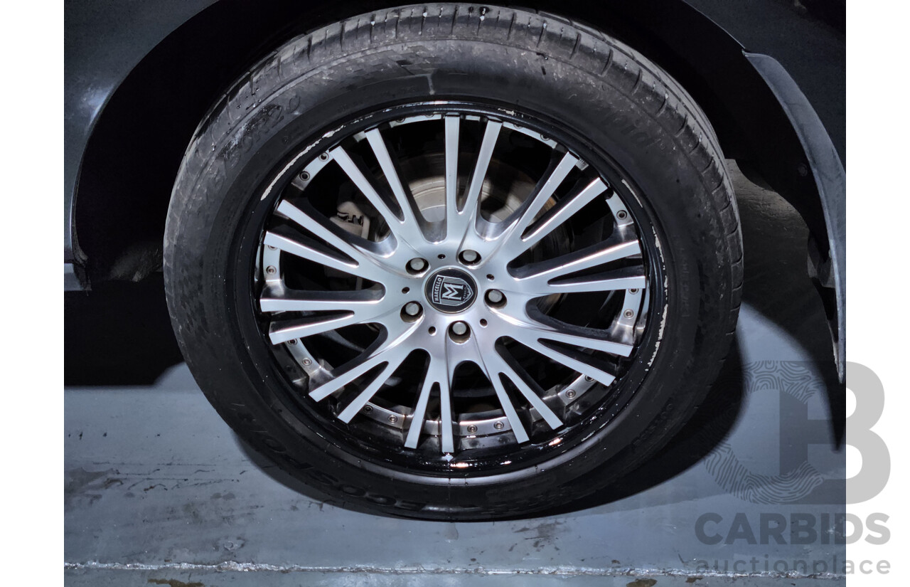 2/2011 Nissan Murano ST Z51 MY10 4d Wagon Black 3.5L