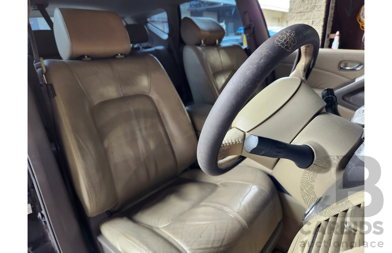 2/2011 Nissan Murano ST Z51 MY10 4d Wagon Black 3.5L