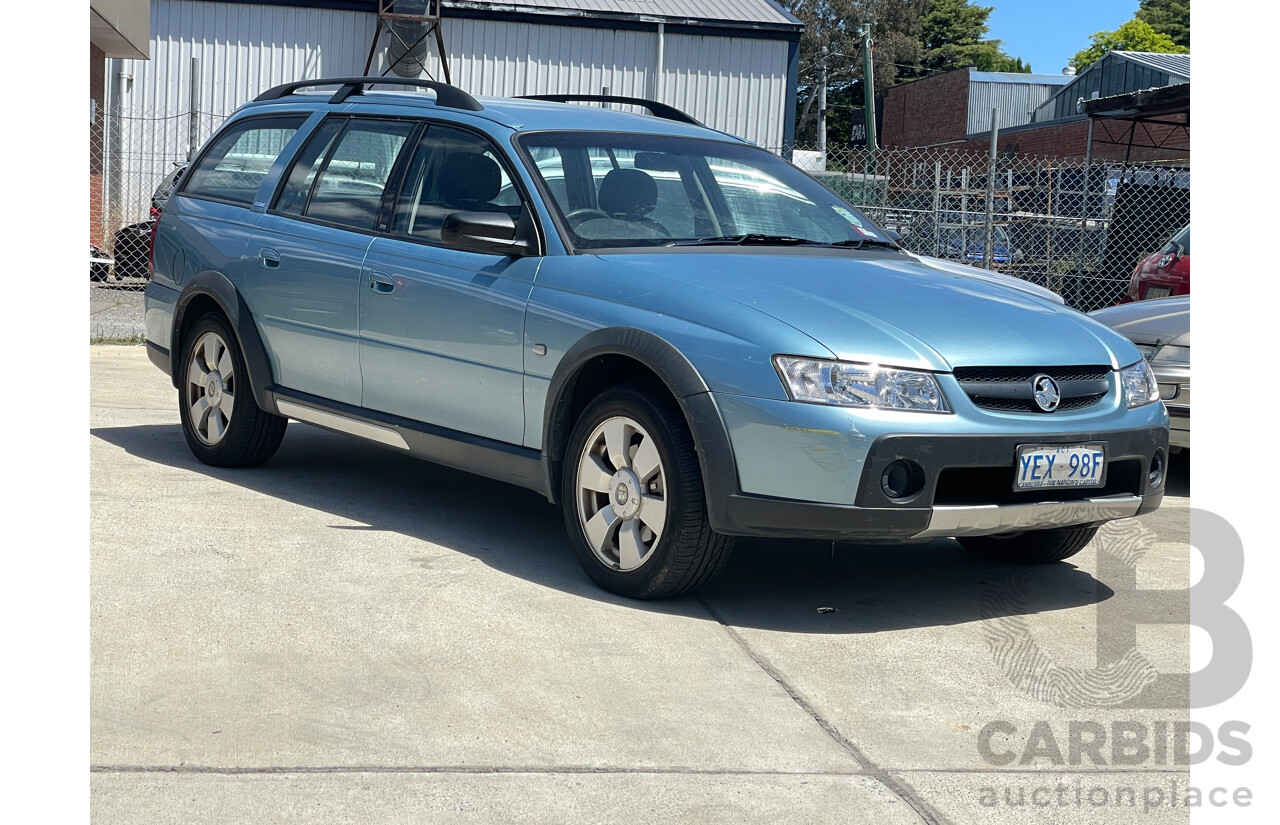 9/2006 Holden Adventra SX6 VZ MY06 4d Wagon Blue 3.6L