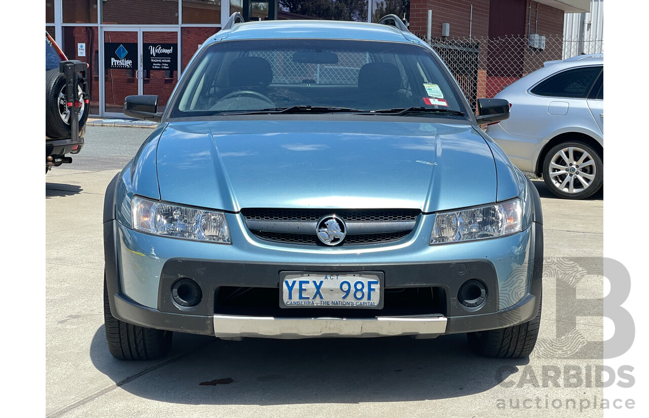 9/2006 Holden Adventra SX6 VZ MY06 4d Wagon Blue 3.6L
