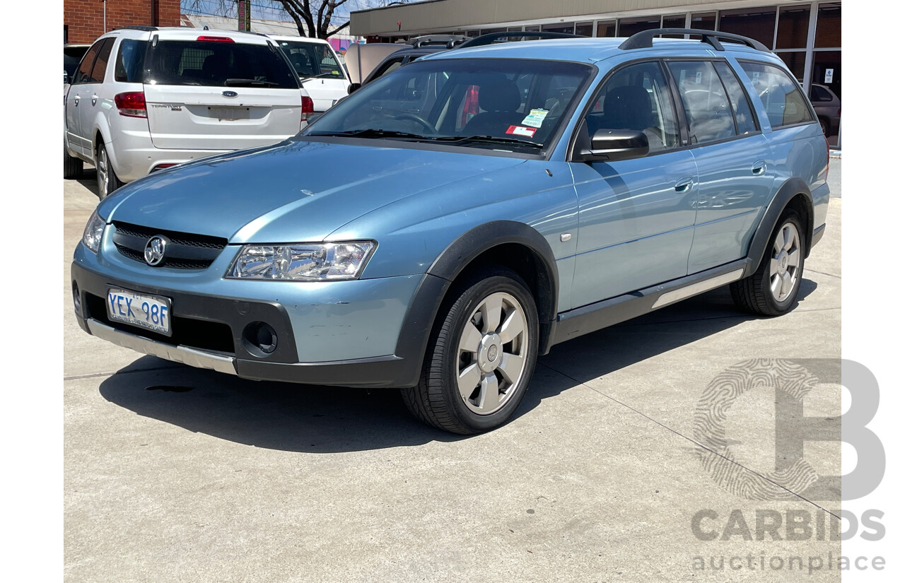 9/2006 Holden Adventra SX6 VZ MY06 4d Wagon Blue 3.6L